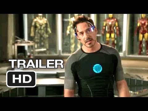 Iron Man #3 US Domestic TRAILER 2 (2013) - Robert Downey Jr. Movie HD
