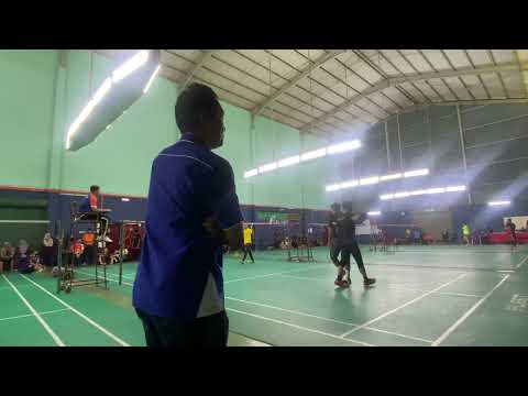 5 JUNE 2023 BADMINTON KP OPEN U18  FINAL MEN DOUBLES ALIF/HAKIMI vs A/B - GAME 1 & 2