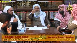 مناقشة الأبحاث والأحاديث بمكتبة مسجد أهل السنة بمنية سمنود 01 01 2017 1