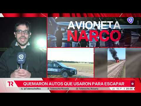 Hallaron un avión con 400 kilos de cocaína durante un operativo en una zona rural de Villa Eloísa