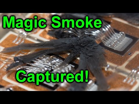 EEVsmoke #2 - Magic Smoke Captured!
