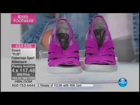 Jessica Nunez on HSN featuring Bzees Footwear in June 2016