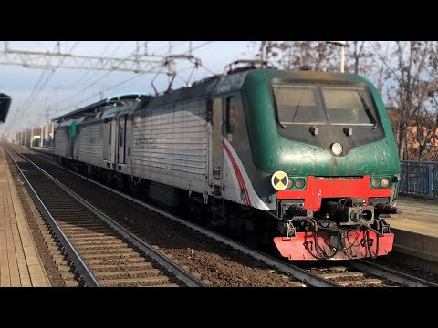 INV Alessandria - Foligno Tripla E464.079/191/020 di Trenord in transito a Bologna Mazzini