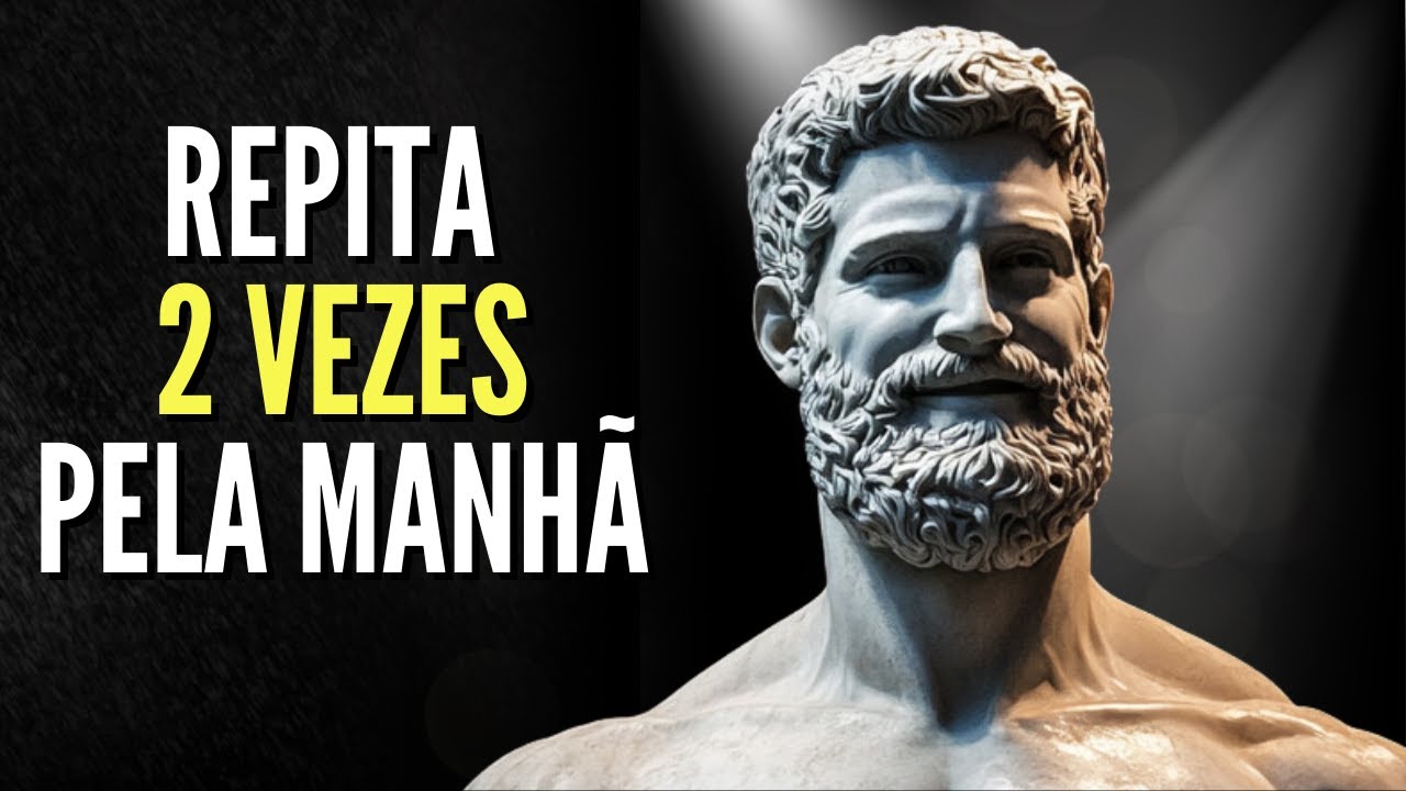 A Maneira Mais Rápida de Manifestar Sem Esforços (REPITA ISSO TODAS AS MANHÃS!) | Estoicismo Lição