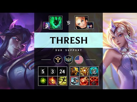 Thresh Support vs Lux - NA Challenger Patch 25.S1.3