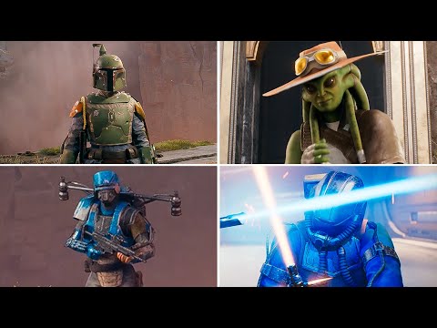 Star Wars Jedi Survivor - Locations & All Bounty Hunters Boss Fights