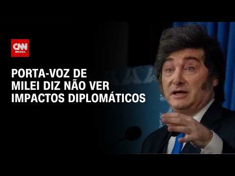 Porta-voz de Milei afirma não ver impactos diplomáticos em fala sobre Lula e Moraes | BASTIDORES CNN