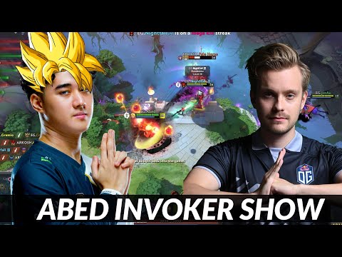 Abed Invoker in New EG with Jerax support