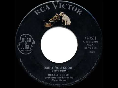 1959 HITS ARCHIVE: Don’t You Know - Della Reese (a #1 record)