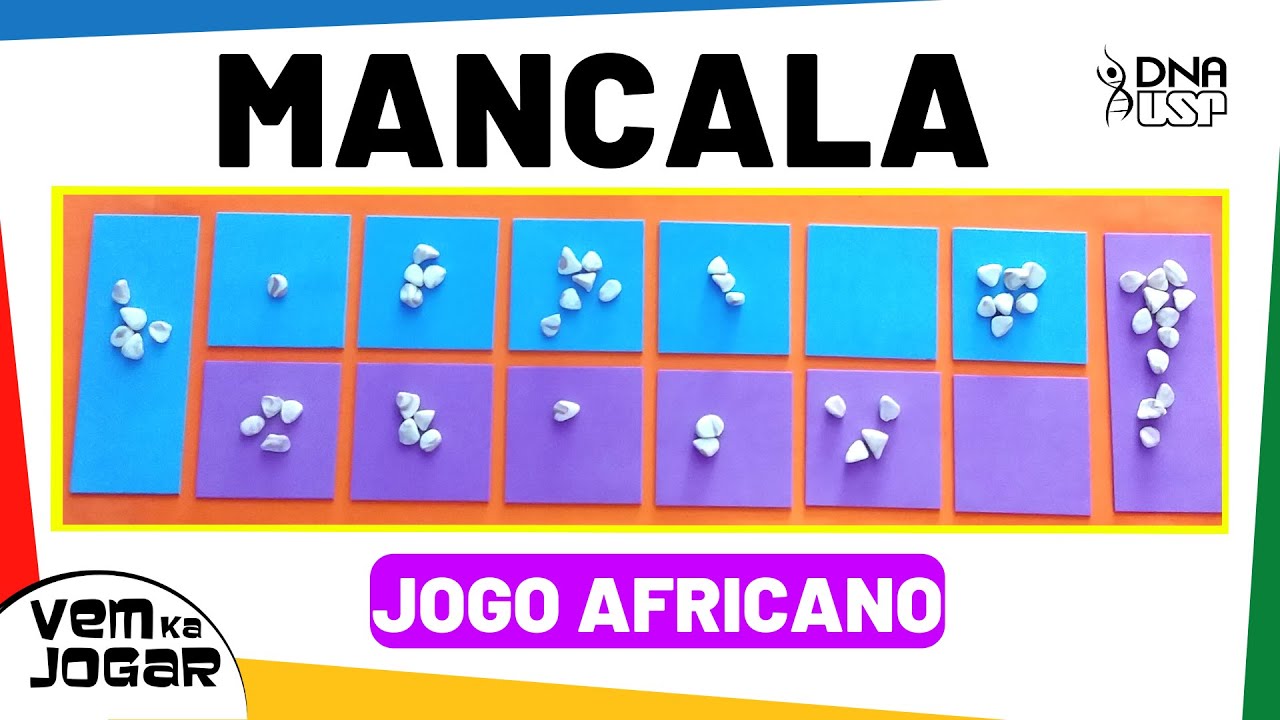 O JOGO AFRICANO MAIS FAMOSO - CONHEÇA AS REGRAS E FAÇA SEU JOGO MANCALA