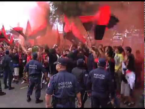 "Recibimiento al Atlas de SU PORRA 21 de septiembre" Barra: Barra 51 &bull; Club: Atlas