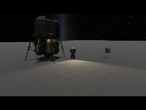 A Beginners Guide to Kerbal Space Program-Episode 5: Landing on the Mun