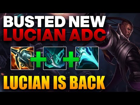 THE NEW LUCIAN BUFFS MAKE HIM BROKEN! Lucian ADC Gameplay | League of Legends