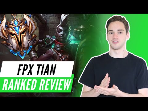 World Champion FPX Tian Ekko KR Challenger Review - KDA 15/6/14