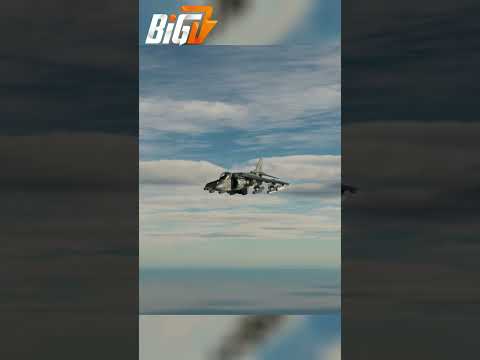 DCS - Harrier Bombing Run On Russian IFV's #shorts