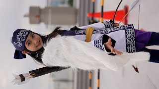 【コミケ101】アイヌの美少女アシリパを忠実再現！ジュニアコスプレイヤーKapoちゃん【コミックマーケット101 comiket101】