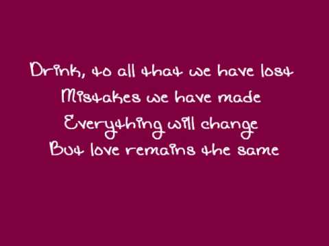 Gavin Rossdale - Love Remains the Same (with Lyrics)