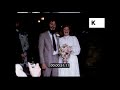 1980s UK Bride And Groom Leaving Church Wedding Home Movies
