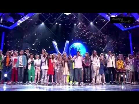 The final common song 2014.The Voice Kids Russia.