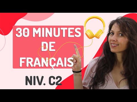 DIALOGUES EN FRANÇAIS Niveau C2 - [30 min.] (avec PDF!) 🎧