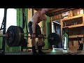 365lb Conventional Deadlift for a 3x5 (17 y/o @161)