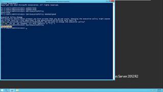 Update and enable powershell script execution