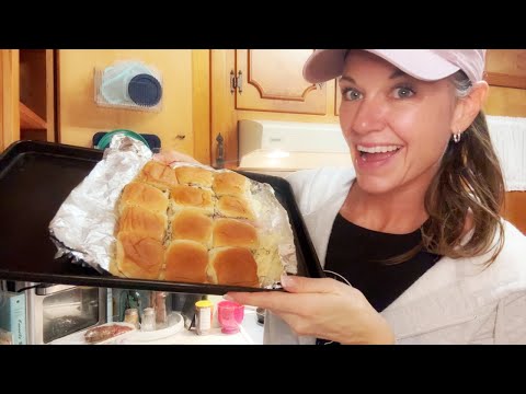 Handy Hot Ham and Cheese Rolls (aka Sliders)