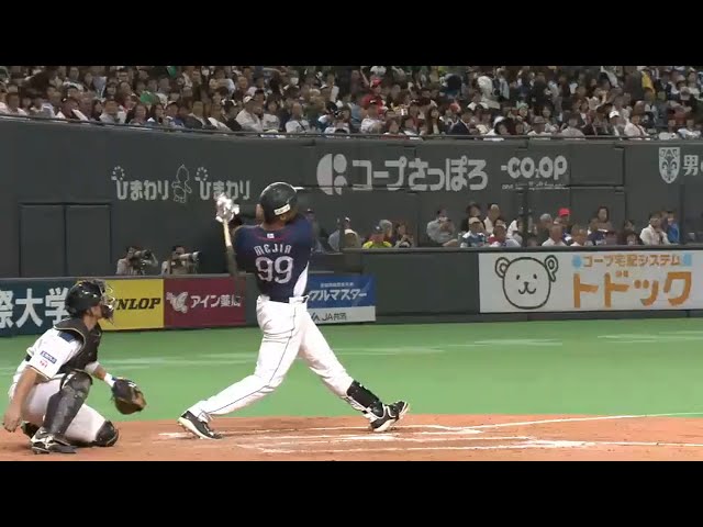 【8回表】バットの先で!? ライオンズ・メヒアが滞空時間の長い一発!! 2015/5/12 F-L