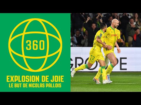 Vidéo 360° : L'ambiance après le but de Nicolas Pallois