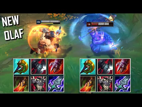REWORK OLAF vs JAX FULL BUILD FIGHTS & Best Pentakills!
