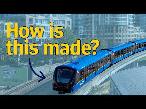 How a SkyTrain car is ACTUALLY built