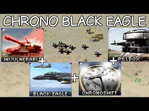 Red Alert 2 | Chrono Black eagle combo glitch!