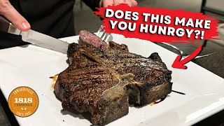 Eating at 1818 Chophouse - The BEST Steakhouse in Edwardsville! 🤤