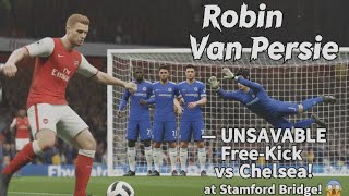 Robin Van Persie — UNSAVABLE Free-Kick vs Chelsea at Stamford Bridge! 😱 | FIFA 12 (PS2 Gameplay)