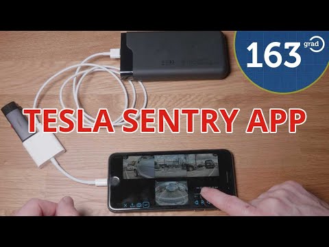 Tesla Sentry Mode und Dashcam - Meine Lösung mit SENTRY-APP für iOS Apple iPhone - TESLA Model 3