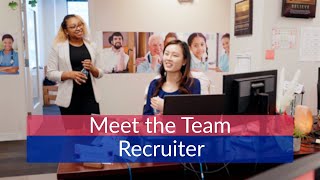Healthcare Recruiter | Meet the Team | Maxim Healthcare Services