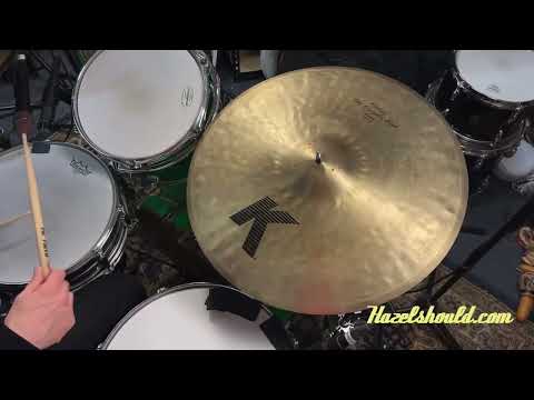 Zildjian 22" Dry Complex Ride-Medium Thin K0973-2280 Grams 2005 - Bronze image 5