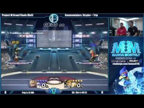 MMse6 [GF] SD | Dirt (Fox, Falco) vs Trip (Link, ROB) Project M