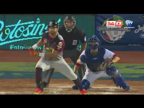 04-02-2018 Hit al central de Luis Domoromo da ventaja a Venezuela.