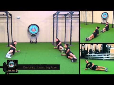 HIP STABILITY DRILL EXERCISE 1: LATERAL LEG RAISE