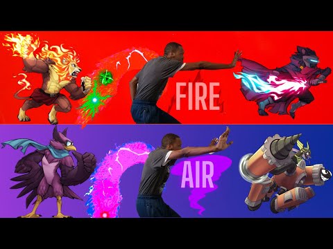 FIRE!! AIR!! Rivals Of Aether Gameplay Part 2 Doing Random battles and Tether as a Bonus READY ROLL!