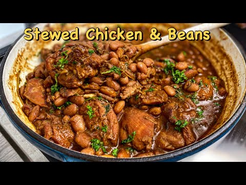 Stewed Chicken and Beans, the chicken recipe everyone should know❗️