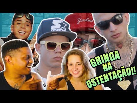 🇧🇷 GRINGA REAGINDO AO ANTIGO FUNK OSTENTAÇÃO (Mc Lon, Mc Guime, Daleste & Mc Rodolfinho) 🤣🔥💸