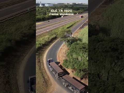 Carretâo saindo para Goiânia GO #caminhoneiro #goiânia #rioverde