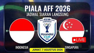 Download lagu LIVE RCTI JADWAL SIARAN LANGSUNG - Jadwal Indonesia vs Singapura - Jadwal Piala AFF 2026 mp3