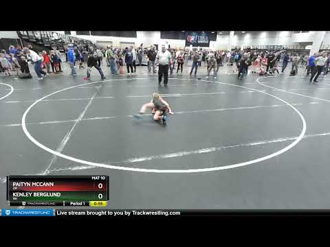 59-65 Lbs 5th Place Match - Kenley Berglund, WI Vs Paityn McCann, OK 01f6