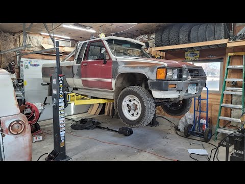 MaxJax M6K garage lift assembly and install