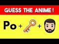 Can You Guess The ANIME From The Emojis? | Anime Emoji Guess