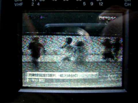 TV-DX 28.07.2009 - Pershiy Natsionalniy, Kiev, UKR on VHF ch R2 via sporadic-e in NW-Germany (1)