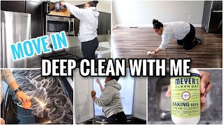 MOVE IN DEEP CLEAN WITH ME 2021